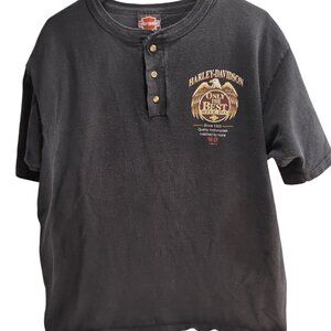 1998 Vintage Harley-Davidson Only The Best Will Do Shirt Bob's Fond Du Lac WI